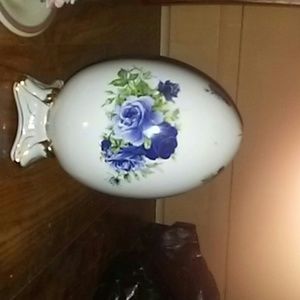 Fine China Giant hand painted egg
